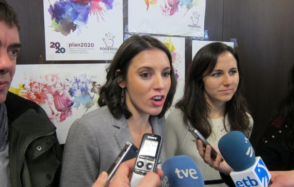 Irene Montero (Podemos) reprocha a Toni Cantó que diga guarderías y no escuelas infantiles