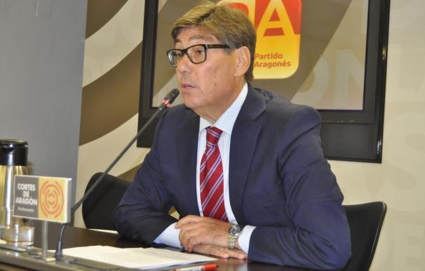 El PAR critica el "espectáculo lamentable" de la izquierda y subraya que Aragón "necesita Presupuestos"