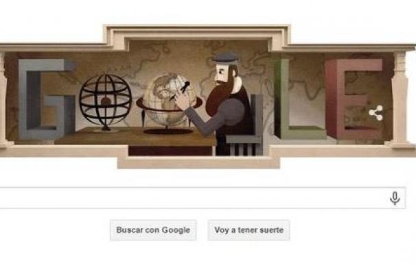 Gerardus Mercator, doodle de google