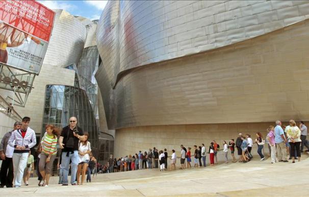 El Guggenheim cierra julio como el tercer mejor mes de su historia en visitas