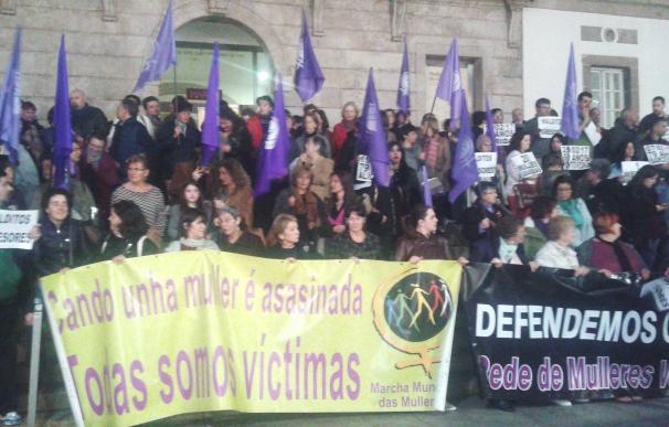 Más de 300 personas claman en Vigo porque "el asesinato de María José en Chapela sea el último"