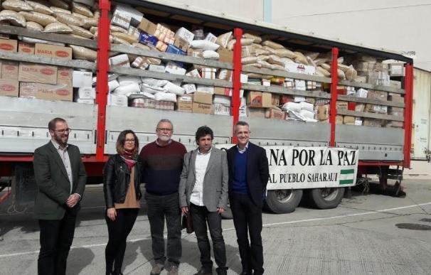 Diputación y Ayuntamiento colaboran con la XXI caravana de alimentos del Sáhara