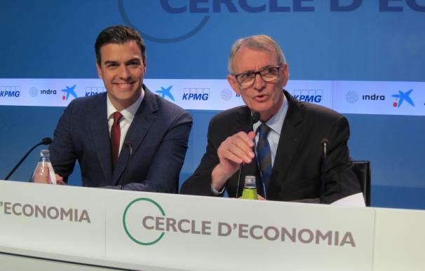 Pedro Sánchez afirma que el Corredor Mediterráneo será una "prioridad" si es presidente