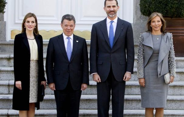 La Reina Letizia y Clemencia Rodríguez, duelo de bellezas en Zarzuela