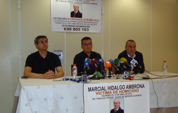 La familia de Marcial Hidalgo ofrece 50.000 euros para quien aporte "información fehaciente" sobre su asesinato