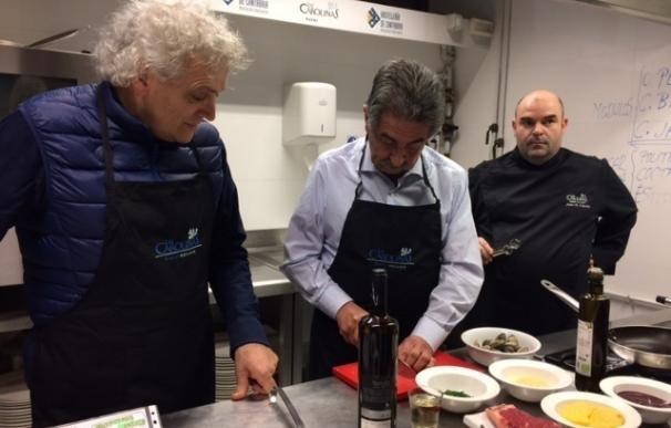 Revilla reivindica el "futuro enorme" de la gastronomía de Cantabria