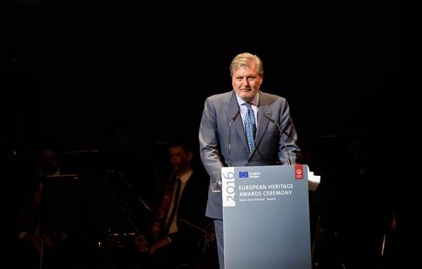 Méndez de Vigo, en la entrega de los Premios Europeos de Patrimonio: "La cultura nos fortalece como sociedad"