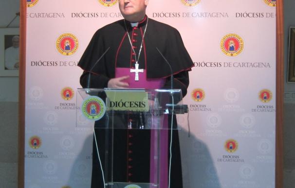 Obispo ve con preocupación situación política en Murcia: "En un mar revuelto se pueden prestar cantidad de historias"