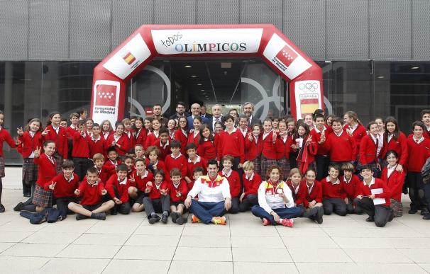 Cerca de 5.500 alumnos de primaria de Madrid participarán en la VIII campaña 'Todos Olímpicos'