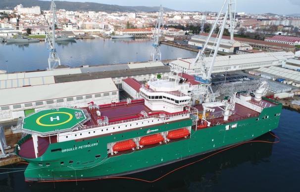 Navantia entrega a Pemex el buque flotel construido en los astilleros de Ferrol