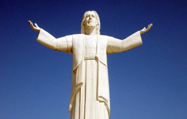 Imagen del Cristo del Pacífico, en Lima (Perú).