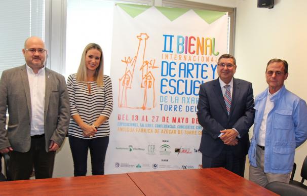 Más de 70 centros educativos participan en Vélez-Málaga en la II Bienal Arte y Escuela