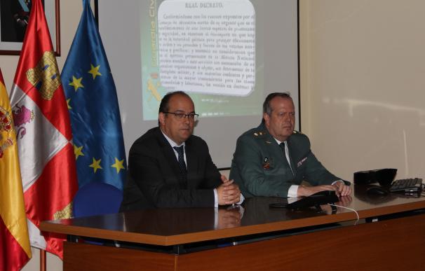 La Guardia Civil de Palencia celebra la conmemoración del 172 aniversario de su fundación
