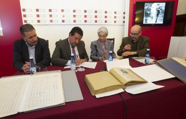 La Diputación de Castellón custodiará y conservará el fondo documental del violinista burrianense Abel Mus
