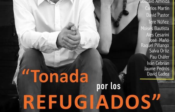 Nacho Mañó y Gisela Renes dan voz en Valencia al conflicto sirio con el concierto 'Tonada por los refugiados'
