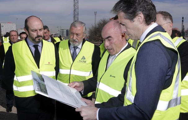 Fomento estima que las obras de duplicación de vía entre Atocha y Torrejón de Velasco finalizarán en 2018