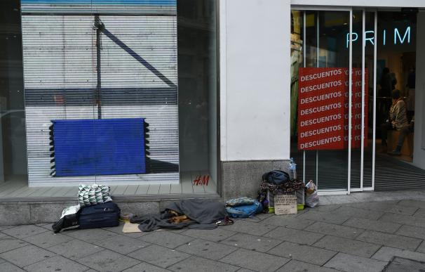 Un 31 por ciento de los 2.059 sin hogar de Madrid tiene trabajo