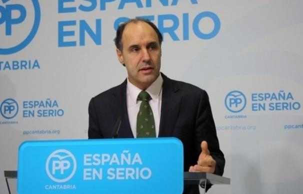 Diego optará a reeleción como presidente del PP cántabro "por última vez" y para garantizar un "cambio tranquilo"