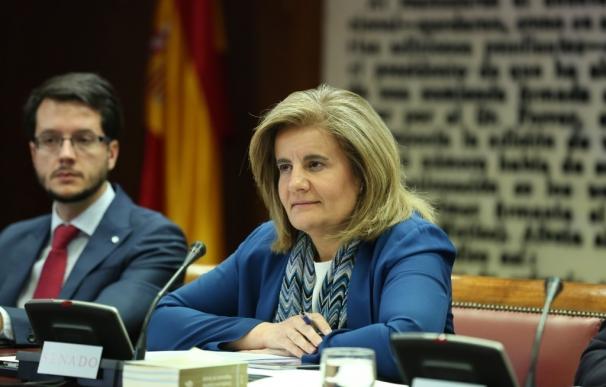 Fátima Báñez: "Con el Gobierno de Rajoy se ha reducido tres puntos la brecha salarial"