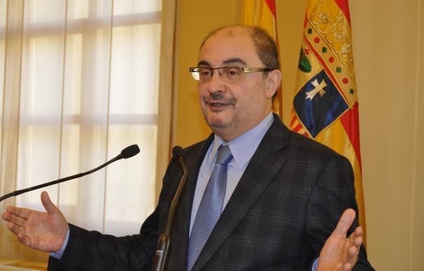 Javier Lambán propone una reunión a cuatro para desbloquear el Presupuesto y garantías "sólidas"