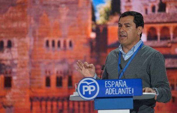 Juanma Moreno, único precandidato al XV Congreso Autonómico del PP-A con 11.359 avales
