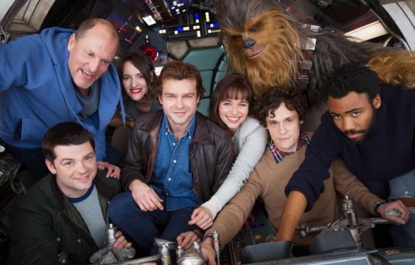 Esta es la primera imagen oficial del rodaje del spin-off de Han Solo