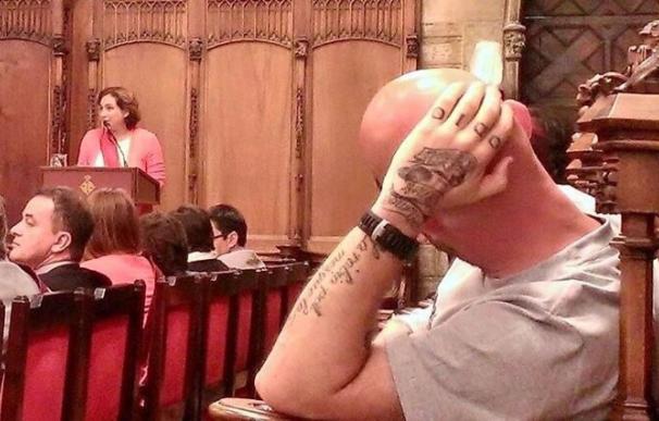 Así es Josep Garganté, el concejal que lleva odio tatuado y amenaza de muerte