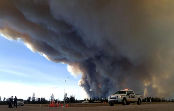 El incendio de Canada deja un paisaje desolador y 200.000 hectáreas quemadas