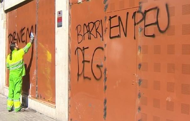 Un sindicato de Mossos lamenta que la CUP "apoye a los violentos" de Gràcia