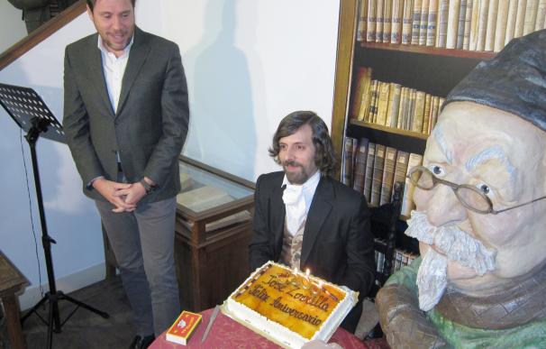 Valladolid honra en su bicentenario a Zorrilla, el bebé sietemesino "nacido con una lira en vez de un pan bajo el brazo"