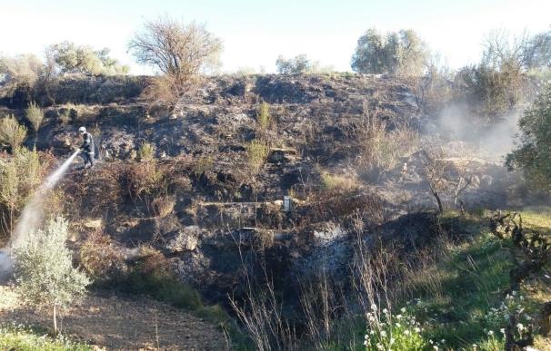 Fallece una persona en Caspe tras ser alcanzada por las llamas en una quema de restos de poda