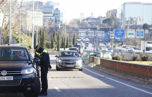 Las denuncias de tráfico en Madrid superaron las 2,7 millones, un 29% más que en 2015