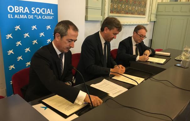 La Obra Social 'la Caixa' y el Ayuntamiento de Burgos colaborarán para frenar la pobreza hereditaria en la ciudad