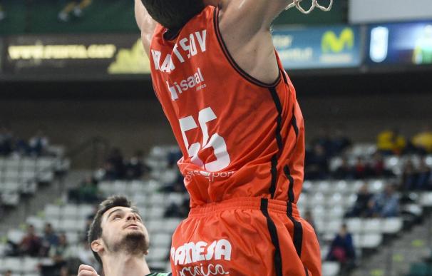 Kravtsov (Valencia Basket) se fractura el quinto metatarsiano del pie izquierdo ante el Khimki ruso