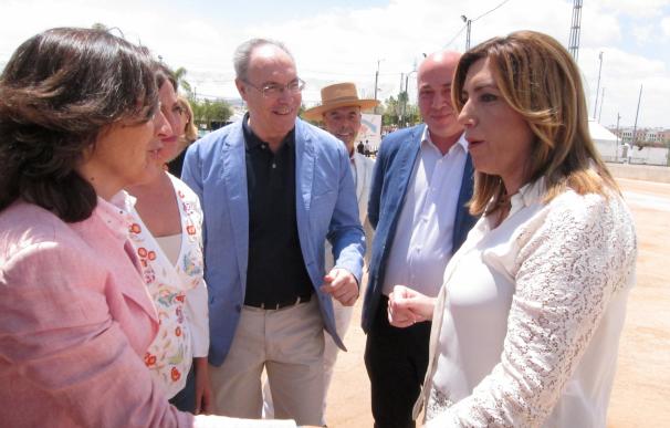 Susana Díaz reitera que Rajoy debe corregir el "reparto caprichoso" de la PAC porque "maltrata a Andalucía"
