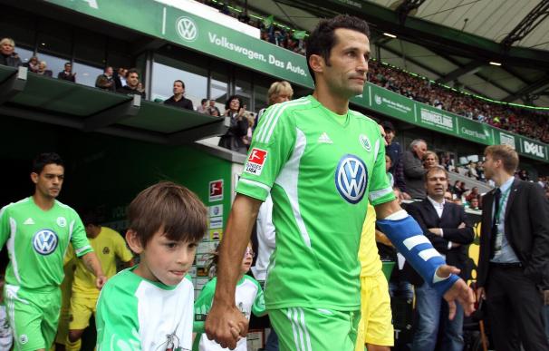 Salihamidzic, ahora con la camiseta del Wolfsburgo