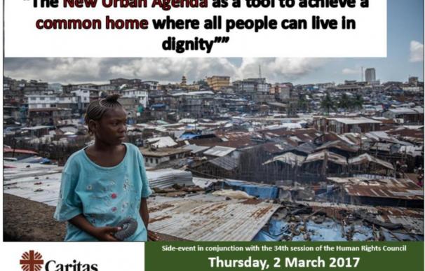 Cáritas pide ante la ONU el esfuerzo de los Estados para que en 2030 todas las personas tengan una vivienda digna