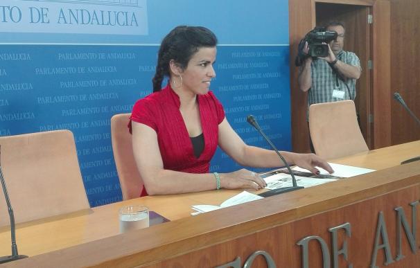 Teresa Rodríguez (Podemos) ve "pueril" que el PSOE-A siga "cobrándose la vendetta por la investidura"