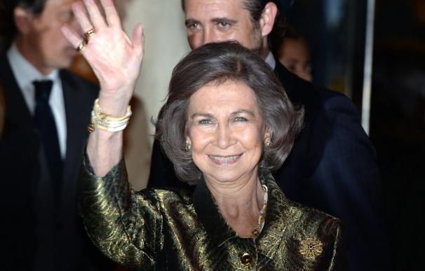 La Reina Sofía recibe en Palma el premio popular de honor de Cope Mallorca
