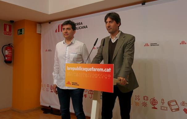 ERC advierte a Rajoy de que no logrará "comprar" a los catalanes con infraestructuras