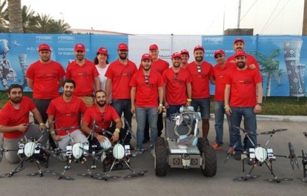 Equipo de investigadores e ingenieros andaluces Al-Robotics finaliza con éxito su participación en la competición Mbzirc