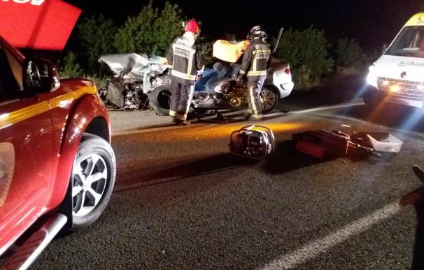 Un fallecido y un herido grave en un accidente de circulación en la N-232 en Mallén (Zaragoza)