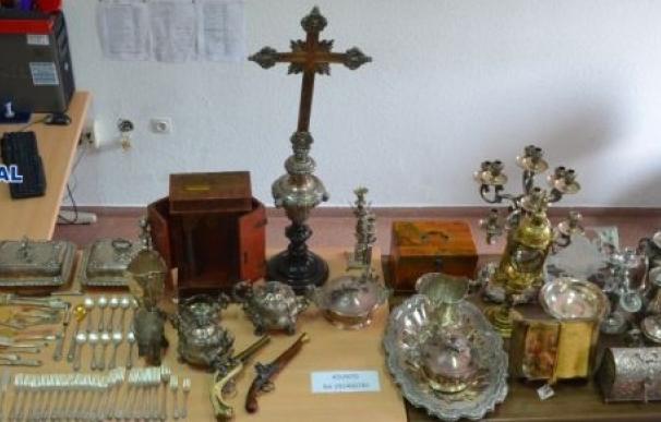 Recuperadas en Badajoz obras de arte y antigüedades robadas valoradas en 600.000 euros