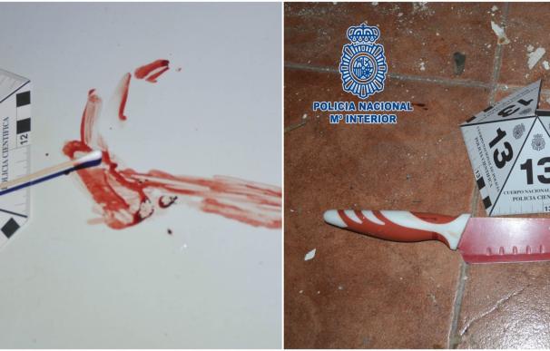 Detenido por intentar matar con dos cuchillos a un joven que llamó a su puerta por error en Aljucer (Murcia)