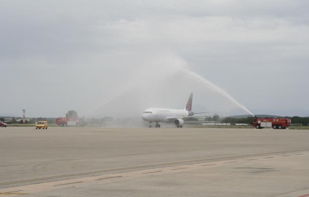 El aeropuerto de Jerez recibe el primer vuelo de Brussels Airlines