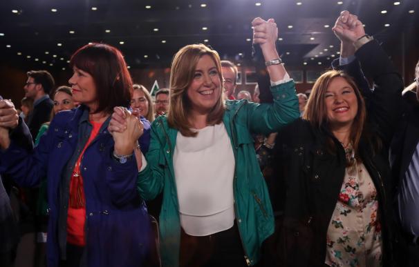 Susana Díaz hará una "intensa" campaña en Catalunya con Zapatero y Madina