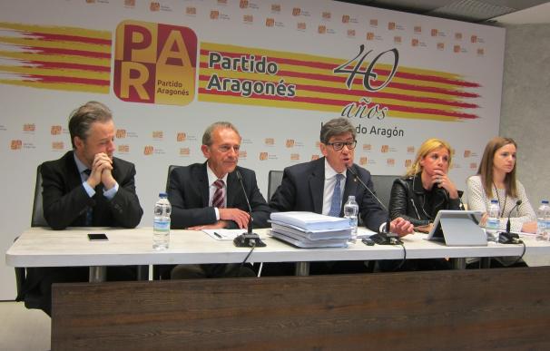 El PAR pide al PP que cumpla el pacto electoral, que contiene el respeto a la unidad de cuenca
