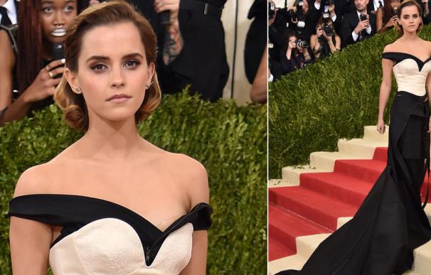 Emma Watson revoluciona el mundo de la moda con un vestido hecho de basura