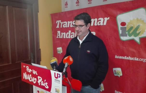 García (IU) ve "imposible" que se diluyan dentro de Podemos para las nuevas elecciones