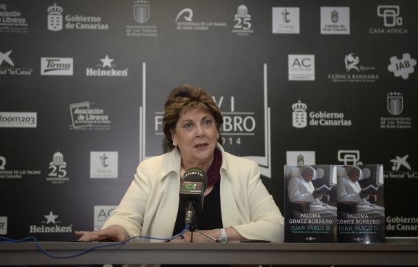 Rajoy lamenta la muerte de Paloma Gómez Borrero, "referente de lo que Roma y el Vaticano significa para nosotros"